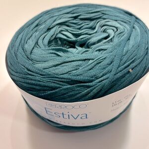 NWT Estiva Bulky yarn from Berroco. Variegated cake is 5.3 oz.